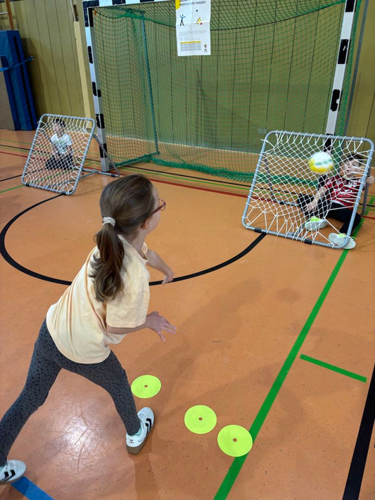 3. Handball-Grundschulaktionstag an der GidS – Flex-Klassen erhalten Hanniball-Pass