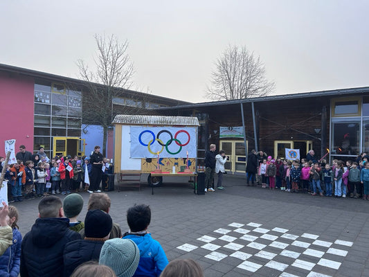 Olympische Winterspiele an der Grundschule in der Stried