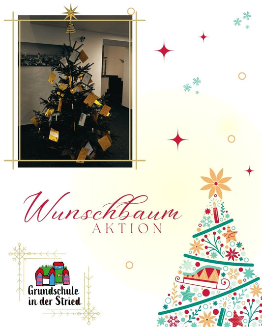 Einfach Freude schenken – Wunschbaumaktion 2025 mit der Grundschule in der Stried